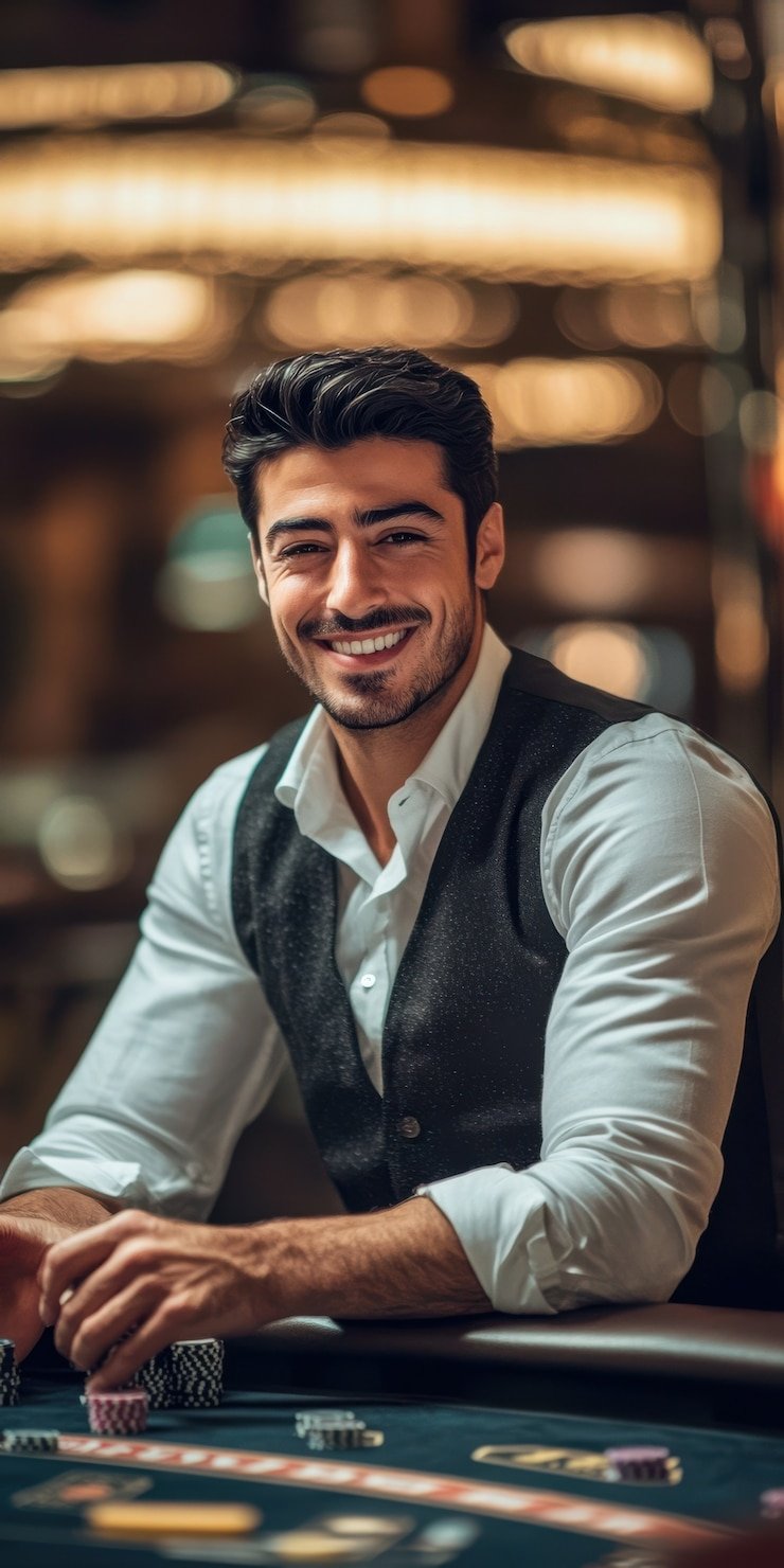 লাইভ ডিলার টেবিলে তিন পত্তি রাউন্ড দেখা